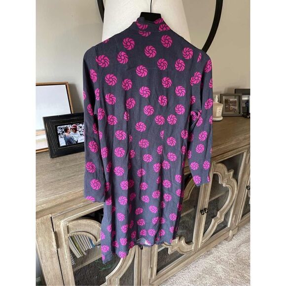 Bitte Kai Rand Sea Shell Dress Long Sleeve Button Down Midi Dress - Picture 7 of 11